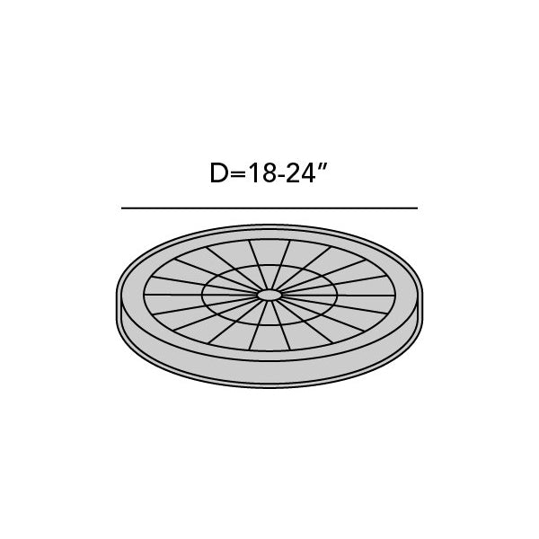 Patio Dartboard Cover Fits up to up to 24" Screen Size Weatherproof