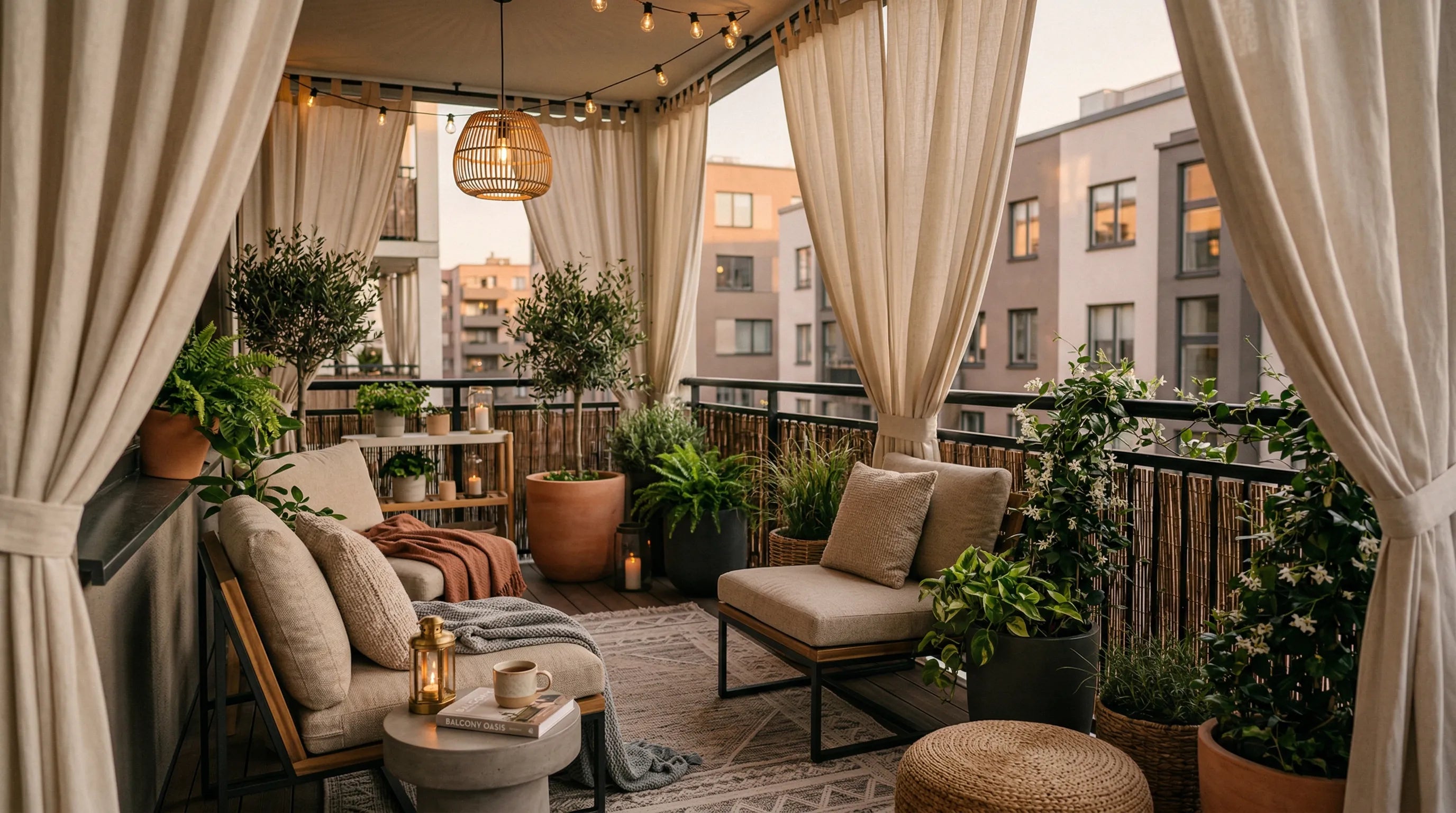 Apartment Balcony Privacy Ideas for Renters