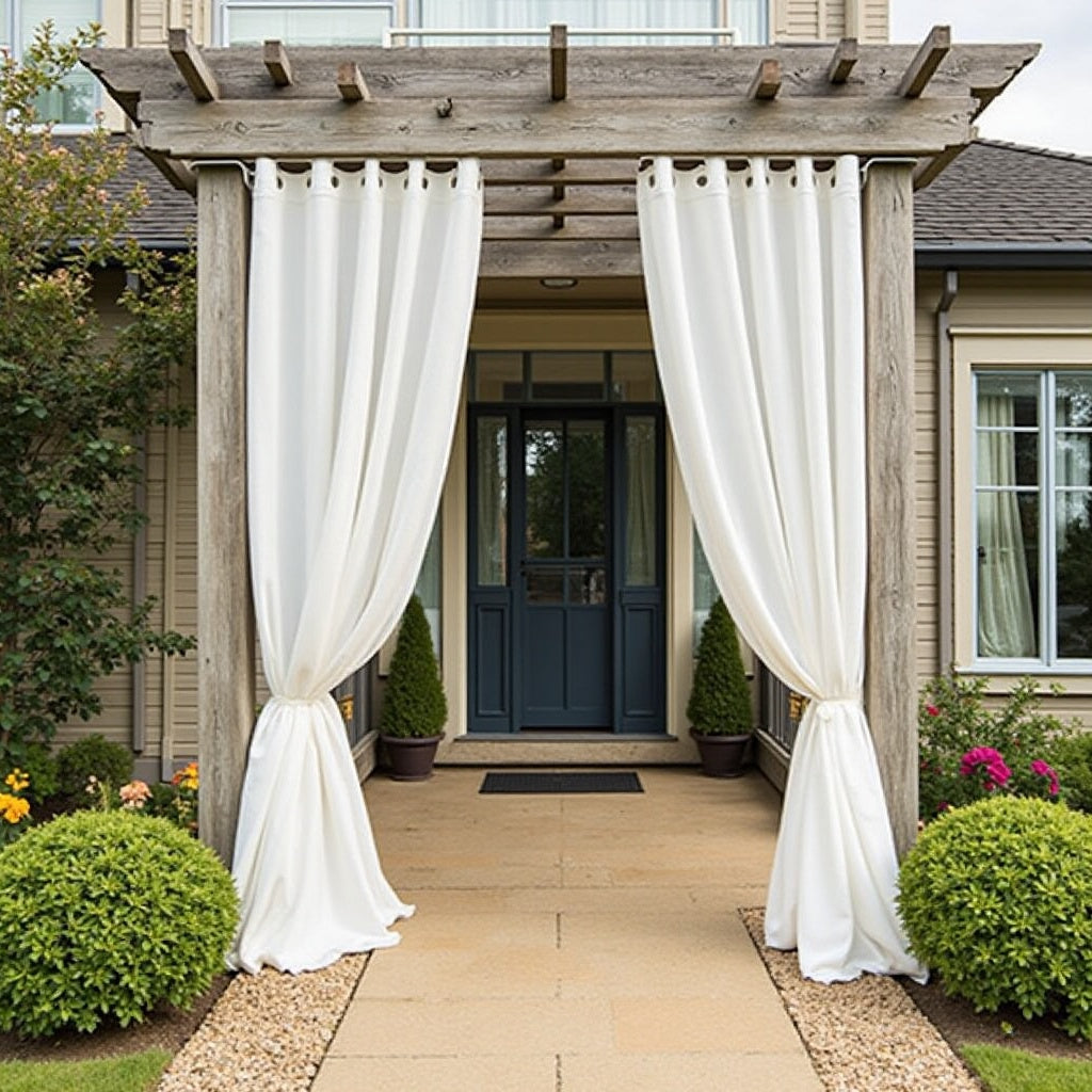 How to Hang Outdoor Curtain