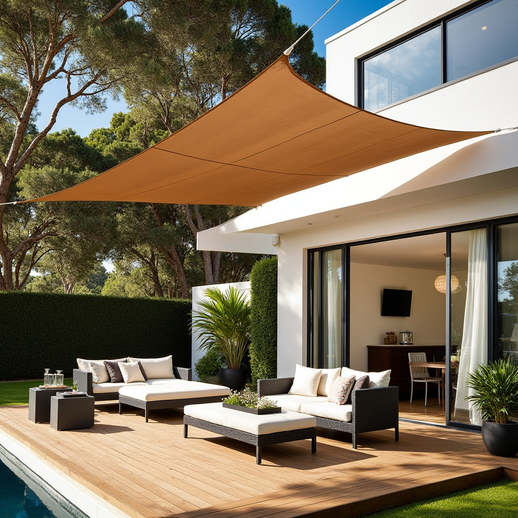How to Install a Shade Sail Without Posts