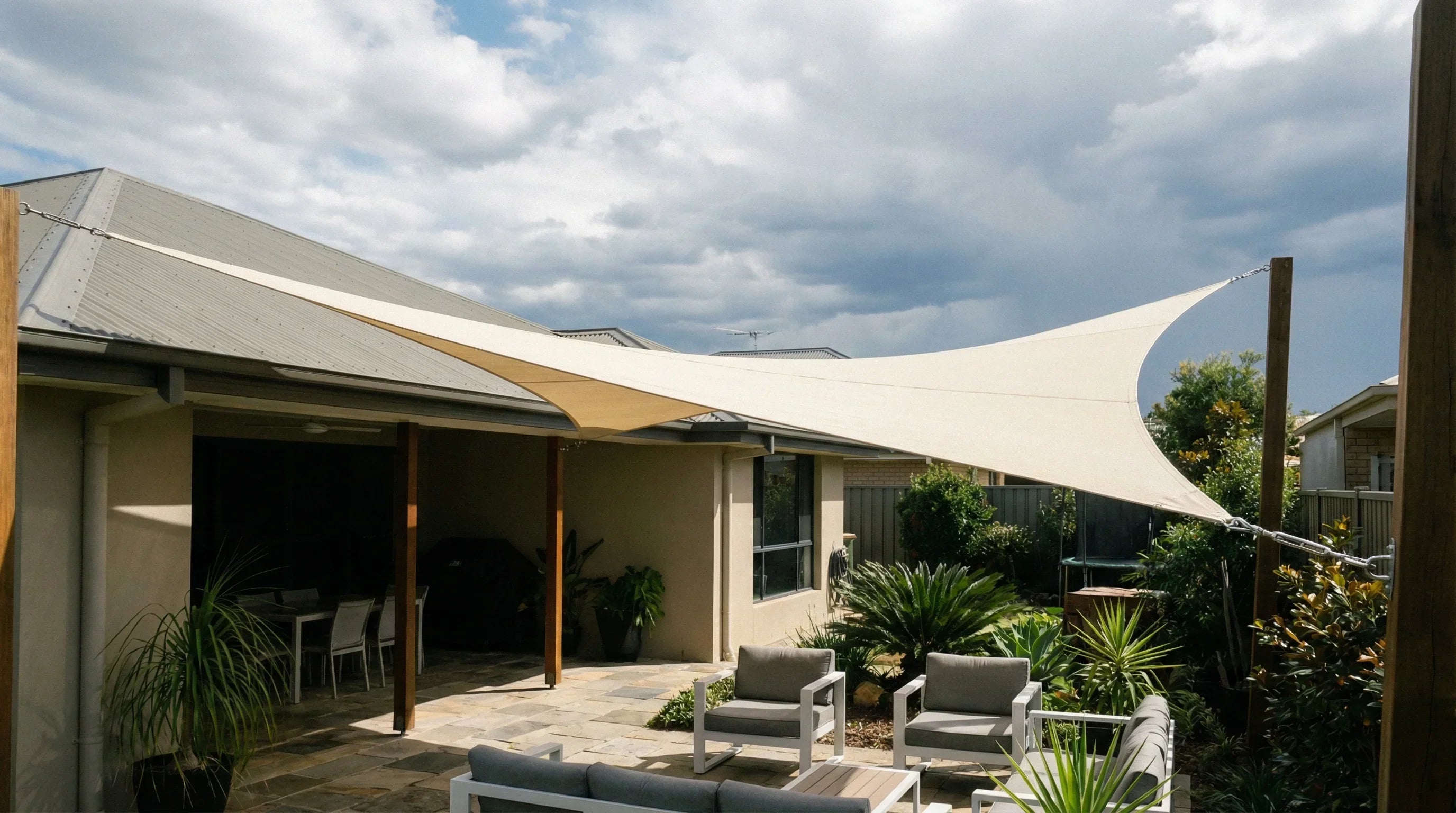 Wind
Load 101: Is Your Sun Shade Sail Storm-Proof?