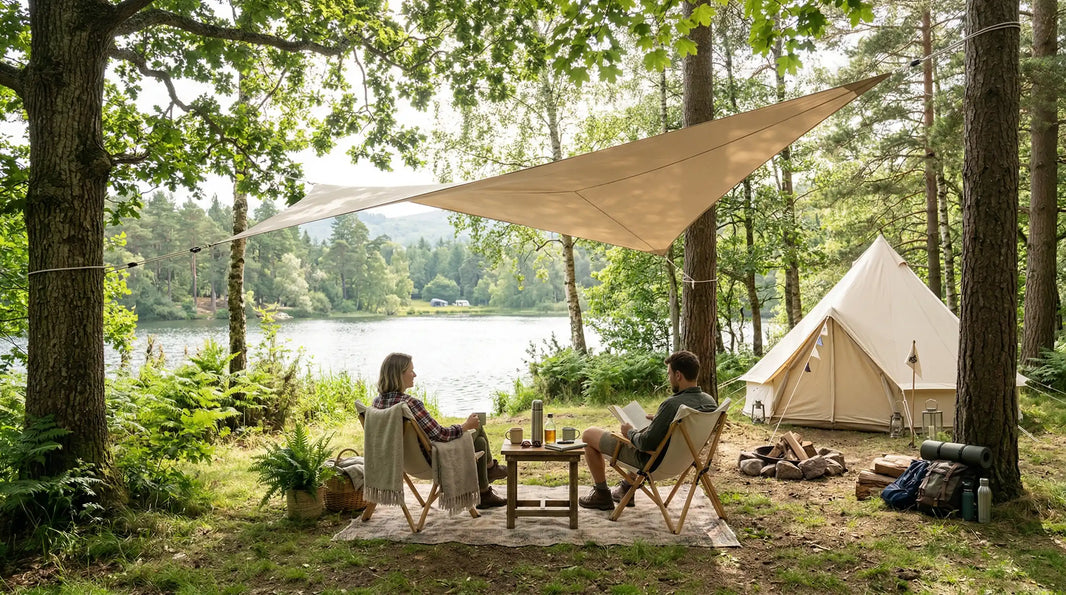 Camping Shade Ideas for RV and Glamping on the Go