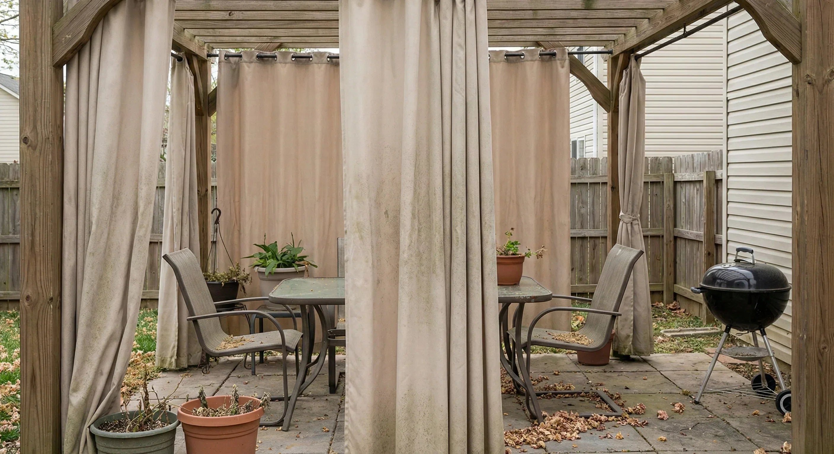 Best fabrics for outdoor curtains what actually holds up outside