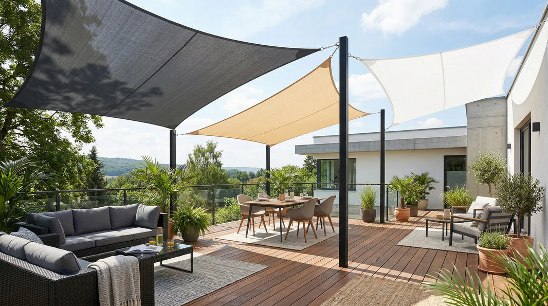 What Color Shade Sail Is Best? UV vs Style Guide