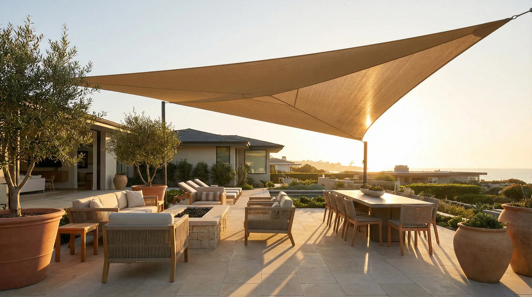 The
"Hypar" Twist: Preventing Water Pooling on Your Sun Shade Sail