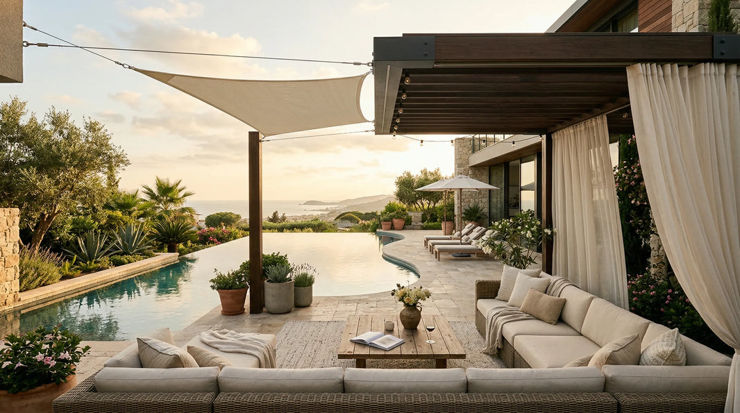 Pool Privacy Ideas: Curtains vs Shade Sails