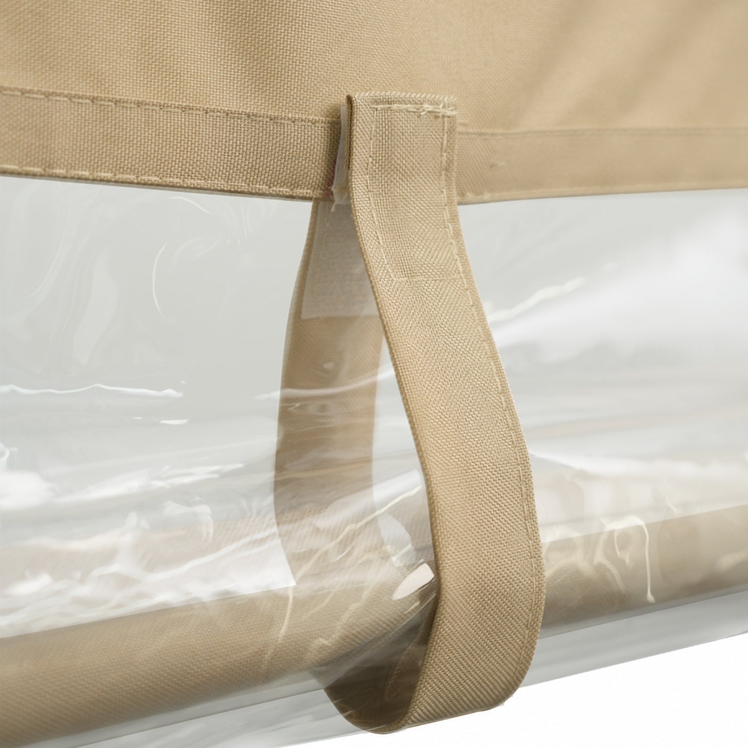 12mil Clear PVC Zipper Door Patio Enclosure Panel