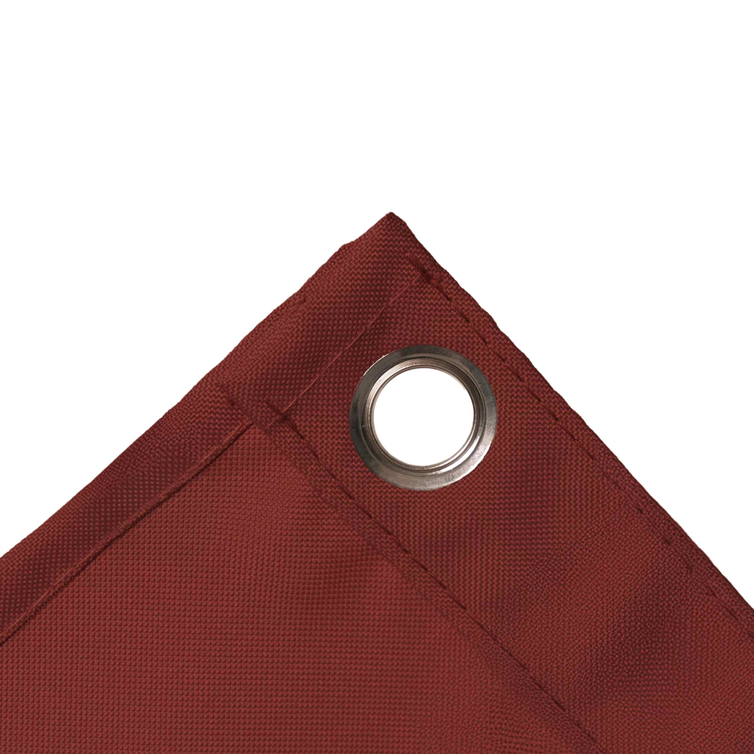 12mil Top & Bottom Grommet Canvas Curtain with PVC Panel for Insulation Patio Cover and Garage Door Insulation, 1 Panel