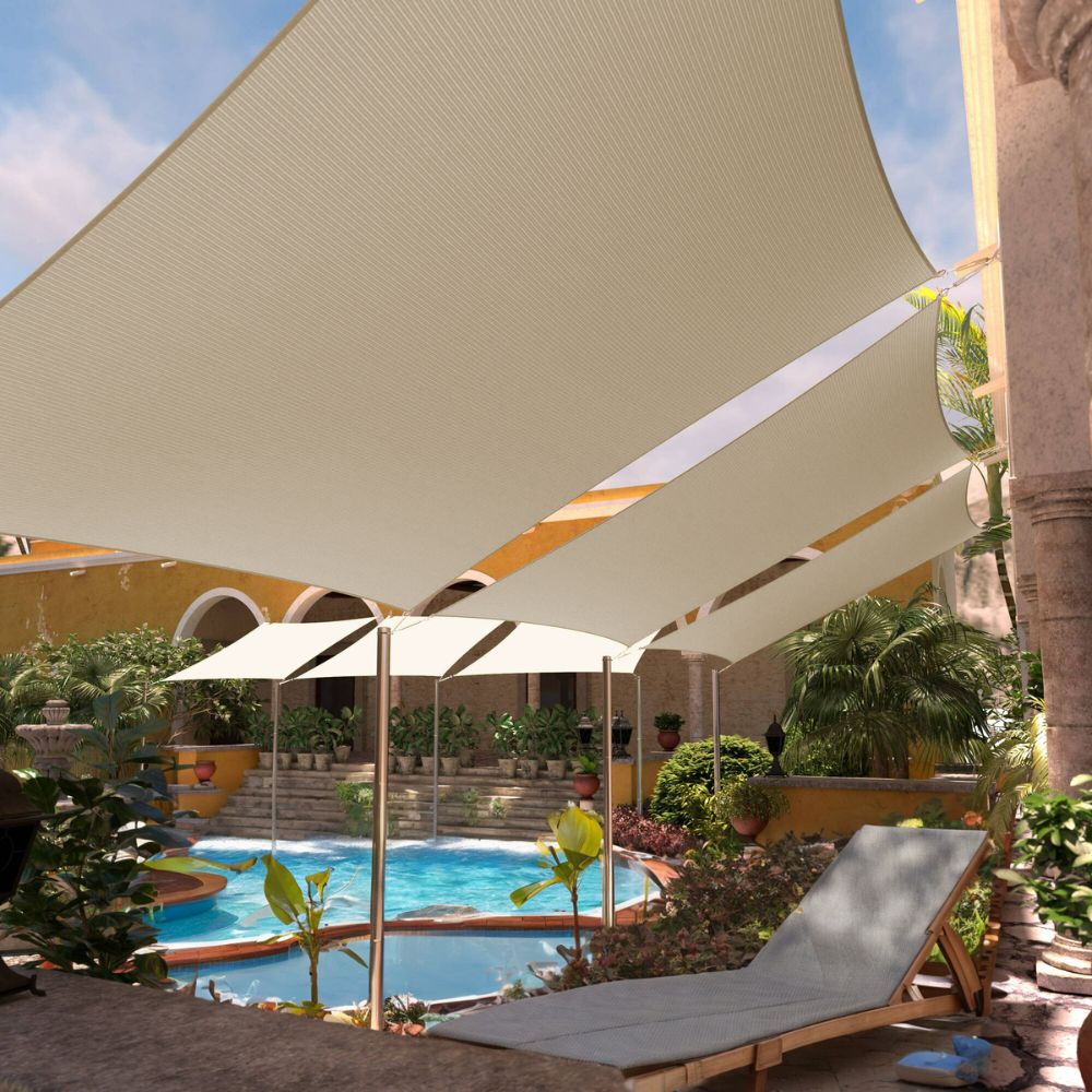 Sun Shade Intex Pool Shade Canopy 10x10 Gazebo Floating Pool