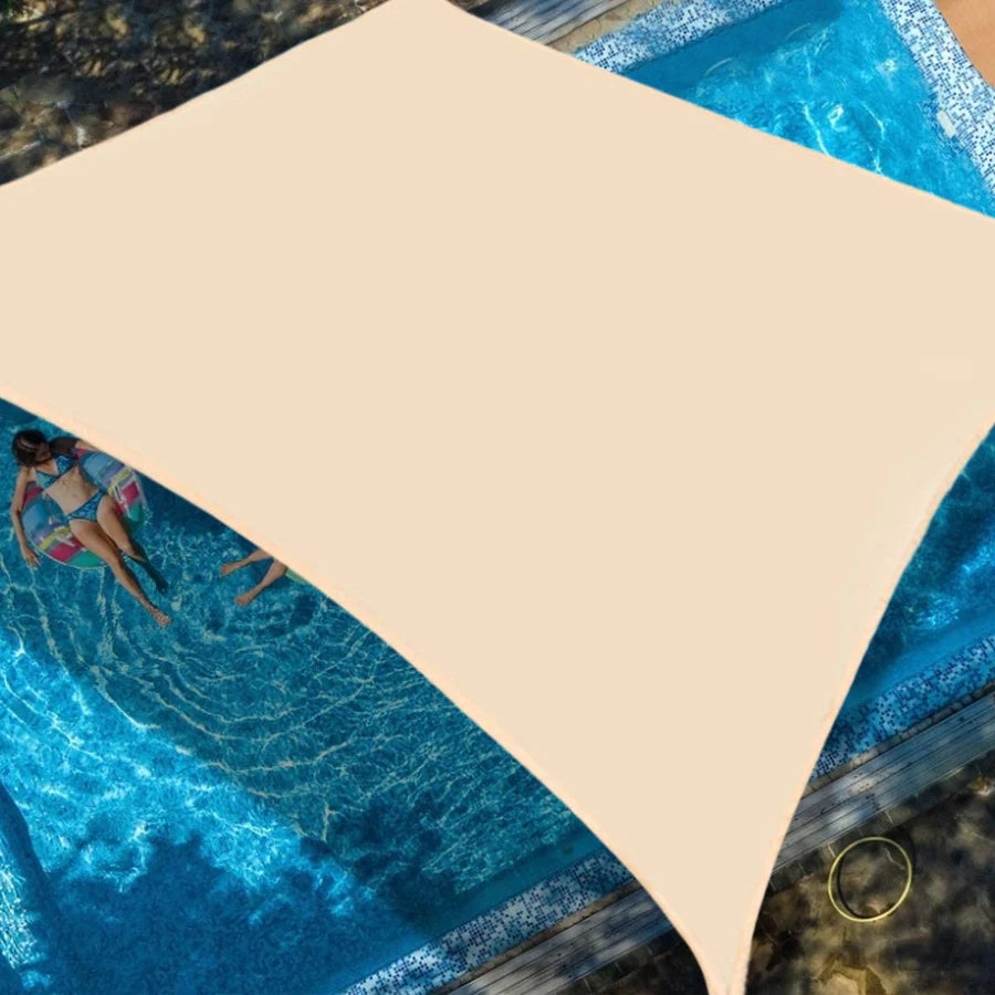 Clearance Sale Outdoor Waterproof Rectangle Sun Shade Sail for Patio/Pool