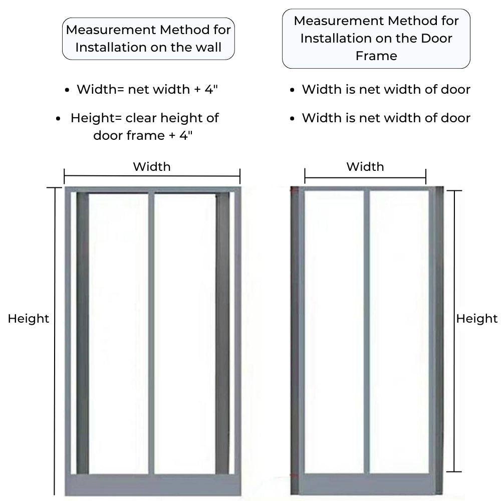 Heavy Duty White Nylon Mesh Adjustable Magnetic Screen Door for Sliding Glass Door and Patio Door