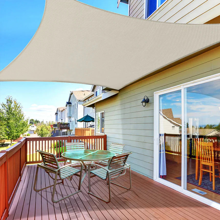Clearance Sale Outdoor Waterproof Rectangle Sun Shade Sail for Patio/Pool