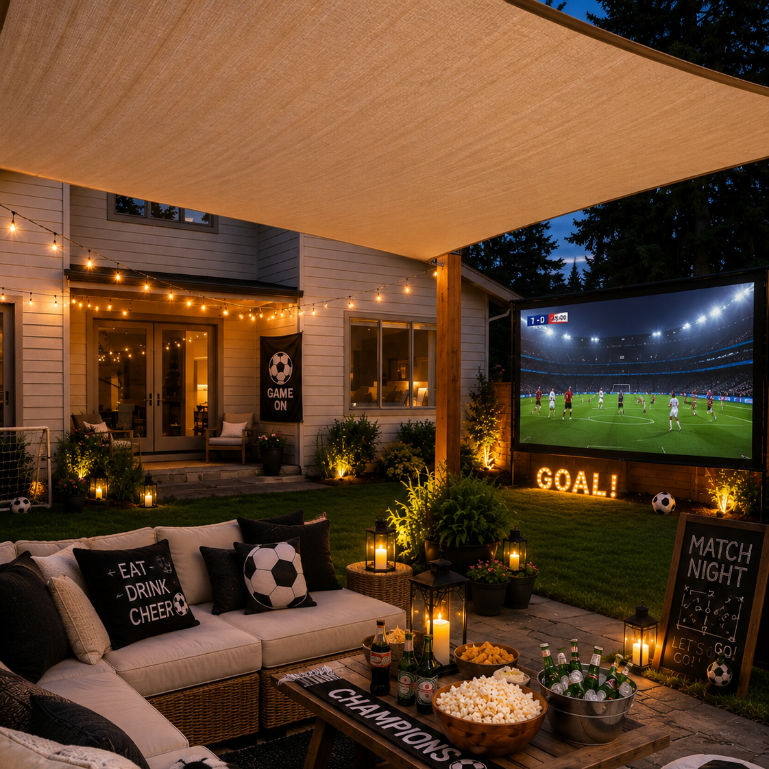 Breathable HDPE Rectangle Shade Sail