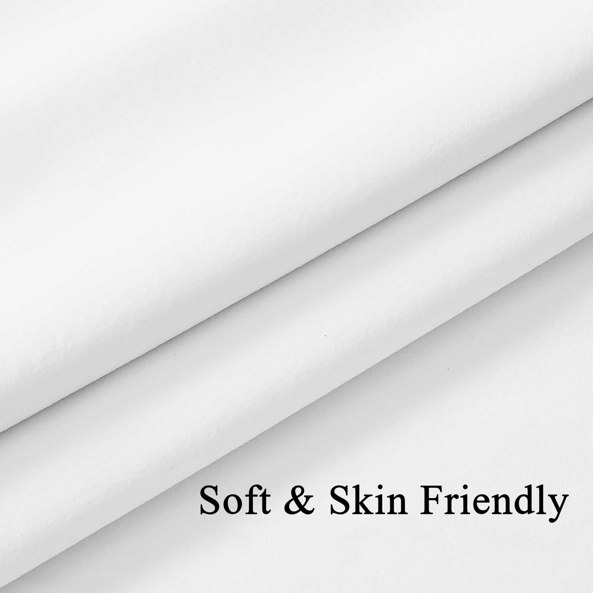 Close-up of soft white velvet thermal insulated curtain fabric, highlighting its luxurious texture and skin-friendly comfort.