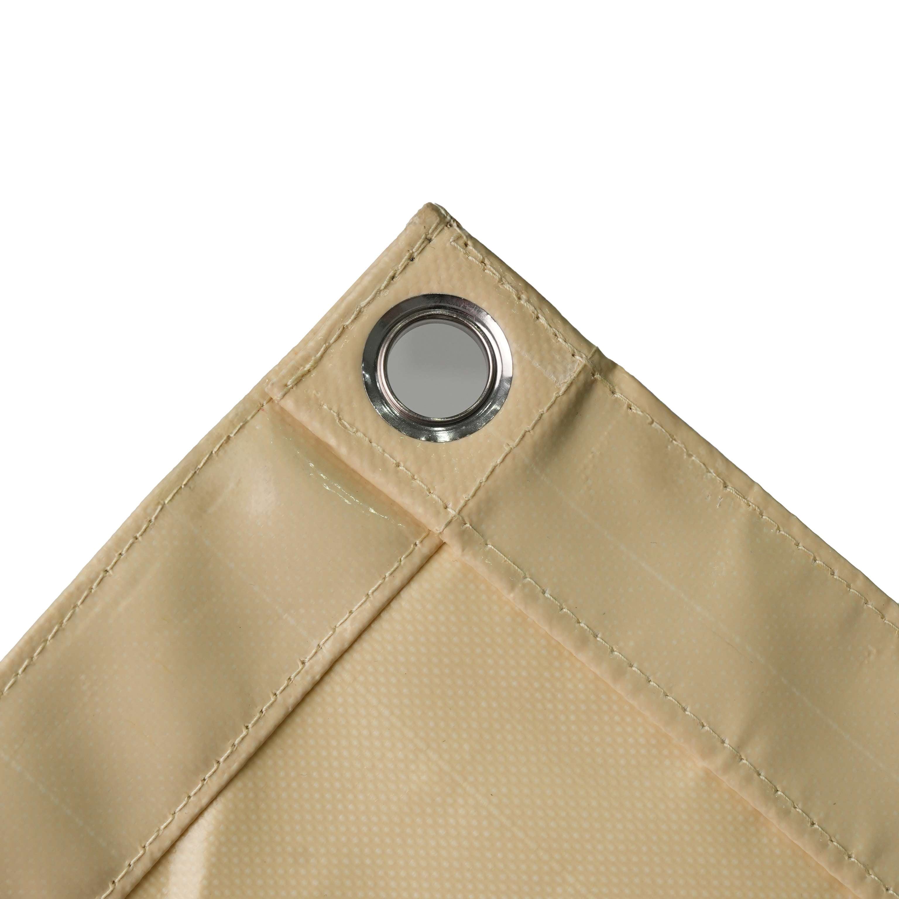 Outdoor Waterproof Tarpaulin Shade Sail with Grommets for Pergola