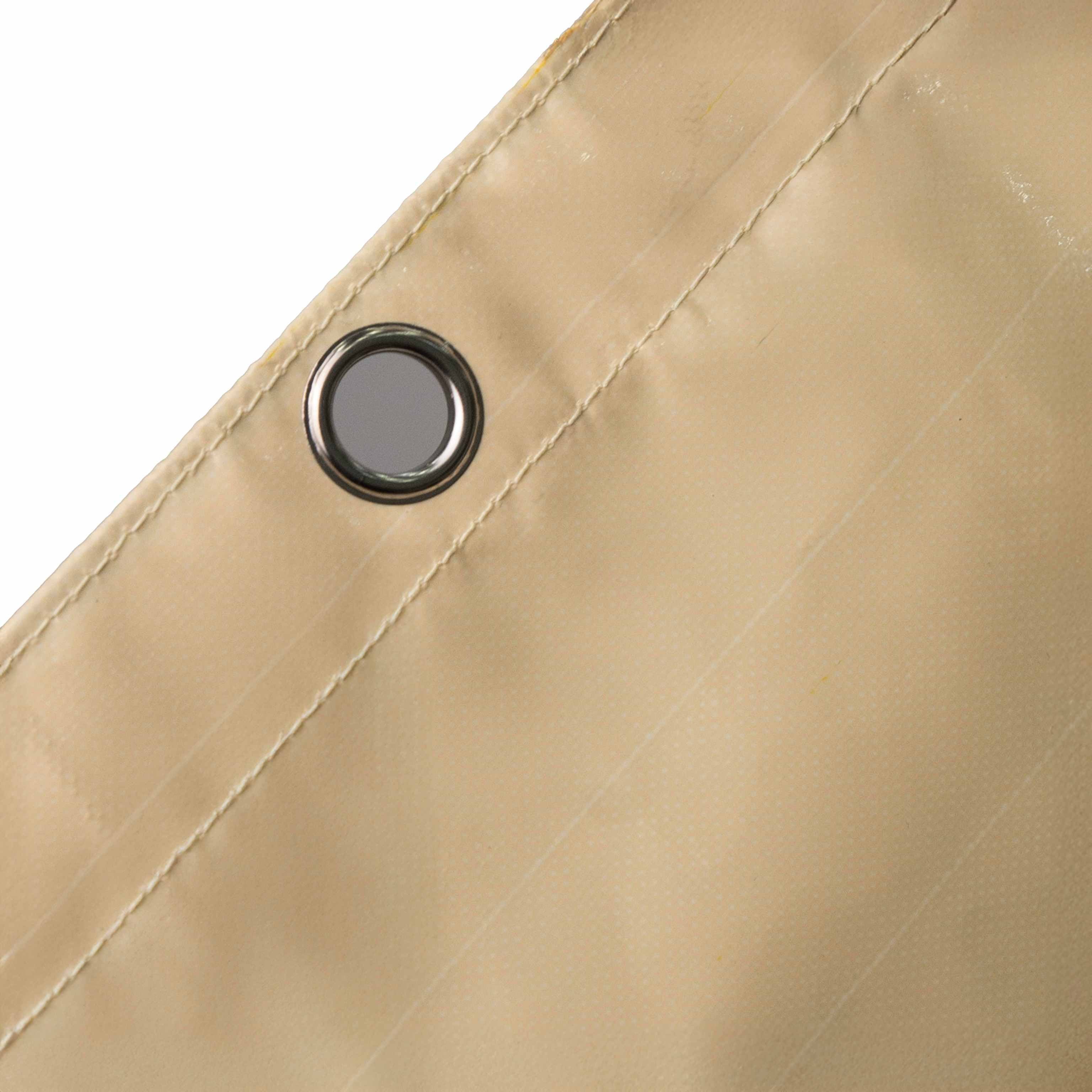 Outdoor Waterproof Tarpaulin Shade Sail with Grommets for Pergola
