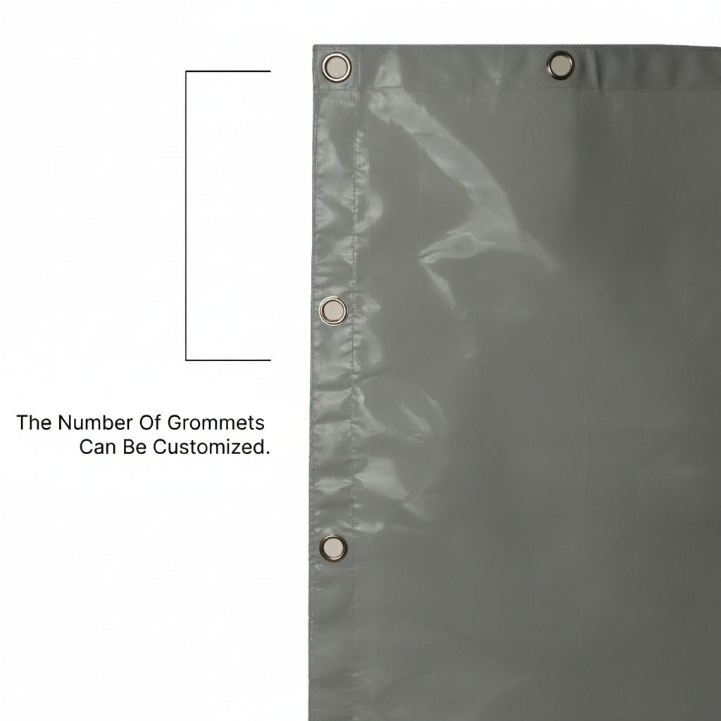 Outdoor Waterproof Tarpaulin Shade Sail with Grommets for Pergola