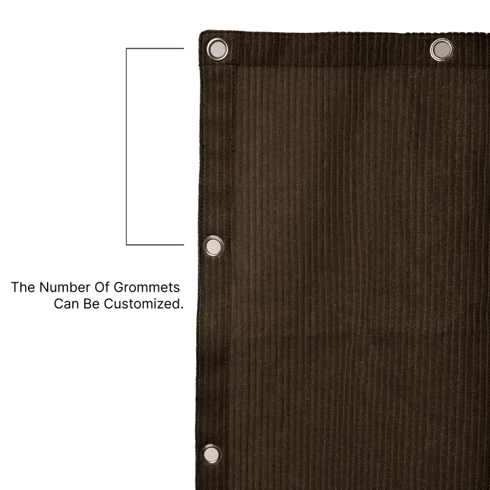 Outdoor HDPE Breathable Mesh Tarps with Grommets for Patios