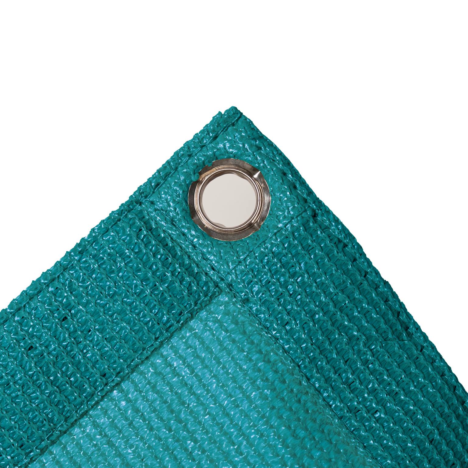 breathable tarp Outdoor Pergola Shade Cover HDPE Breathable Mesh Tarps with Grommets for Patios, Teal / W6.5ft * L10ft