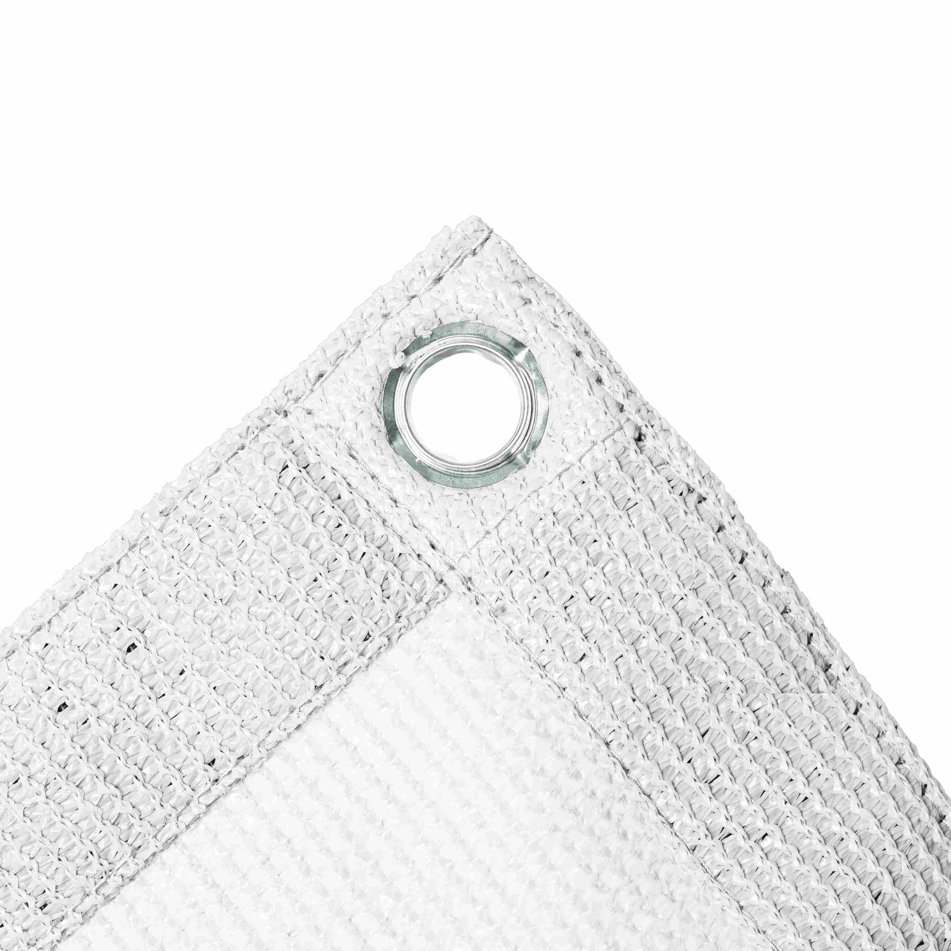 Outdoor HDPE Breathable Mesh Tarps with Grommets for Patios