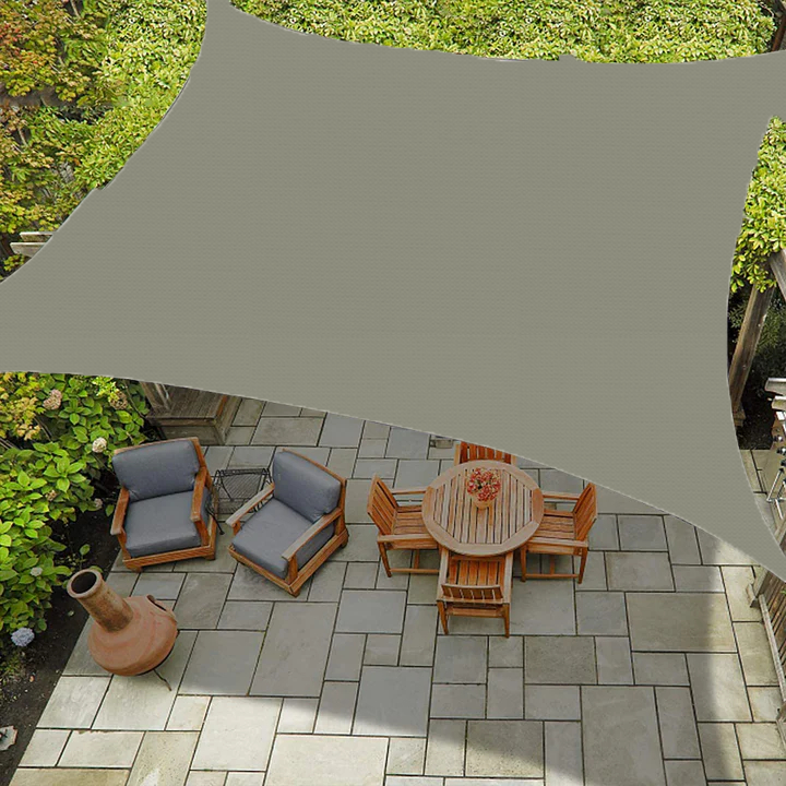 Outdoor Waterproof Rectangle Sun Shade Sail for Patio/Pool