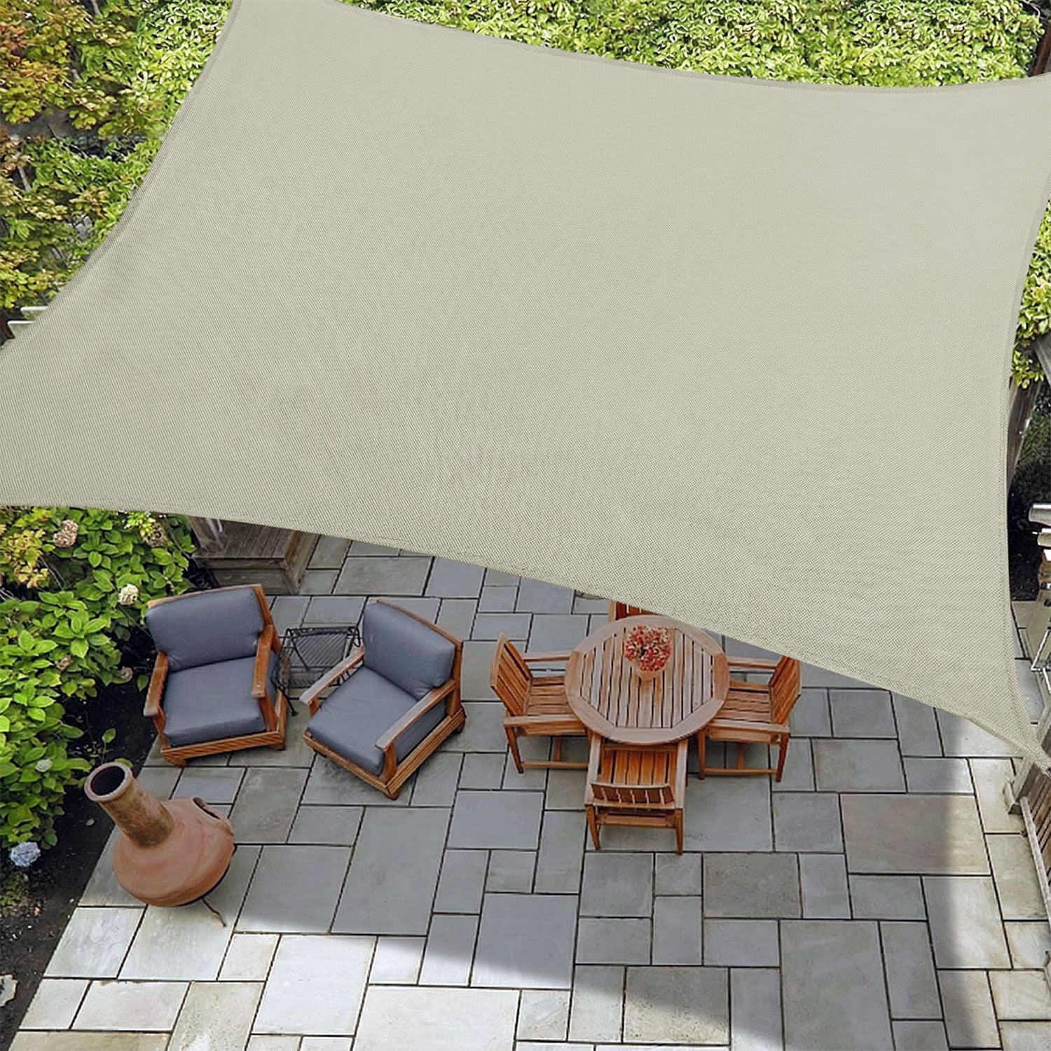 Clearance Sale Outdoor Waterproof Rectangle Sun Shade Sail for Patio/Pool