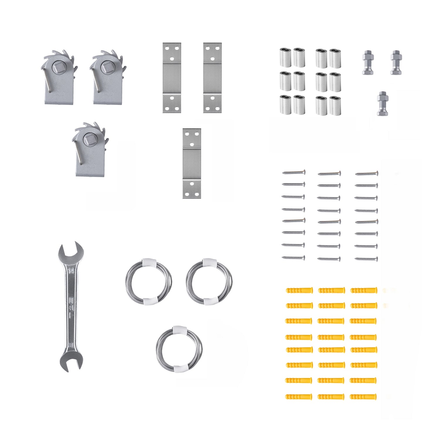 Sun Shade Sail Tension Wire Rope Hardware Kit