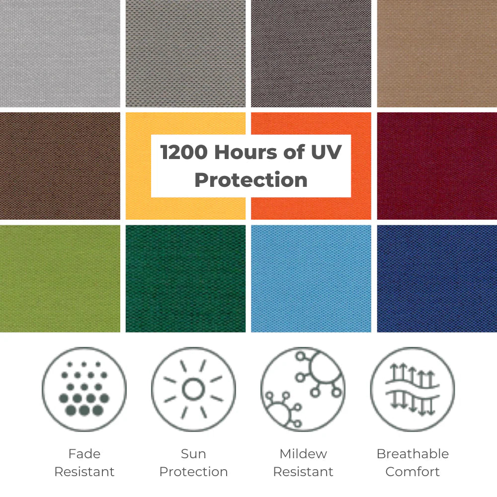 Grommet Windproof and Waterproof Outdoor Curtains 1 Panel | Fadenomore