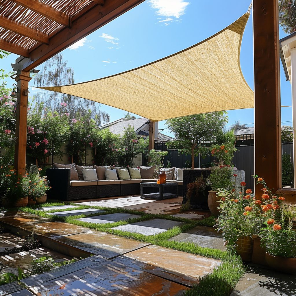 Old Shade Rvt Block Custom UV Block Rectangle Sun Shade Sail – KGORGE Store