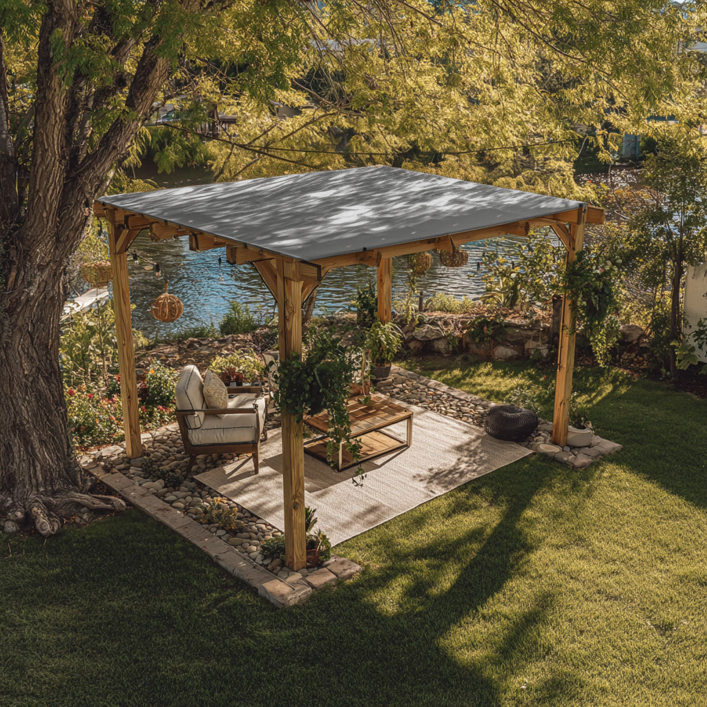Outdoor Shade Cover Shade Sail with Grommets for Pergola