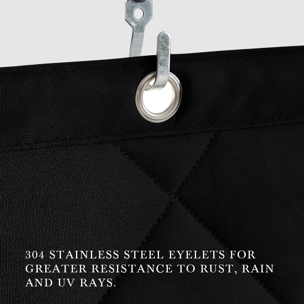 Custom Sized Waterproof Clear Tarps Thermal Insulated Curtain For Winter 1 Panel