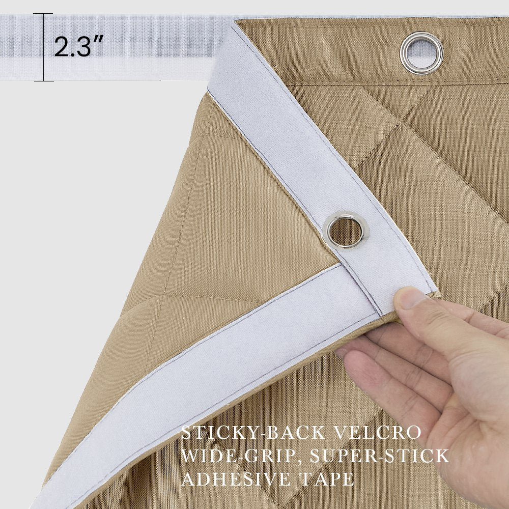 Custom Sized Waterproof Clear Tarps Thermal Insulated Curtain For Winter 1 Panel