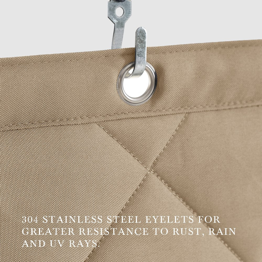Custom Sized Waterproof Clear Tarps Thermal Insulated Curtain For Winter 1 Panel
