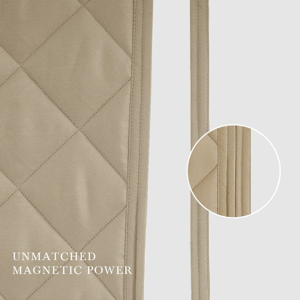 Custom Sized Waterproof Clear Tarps Thermal Insulated Curtain For Winter 1 Panel