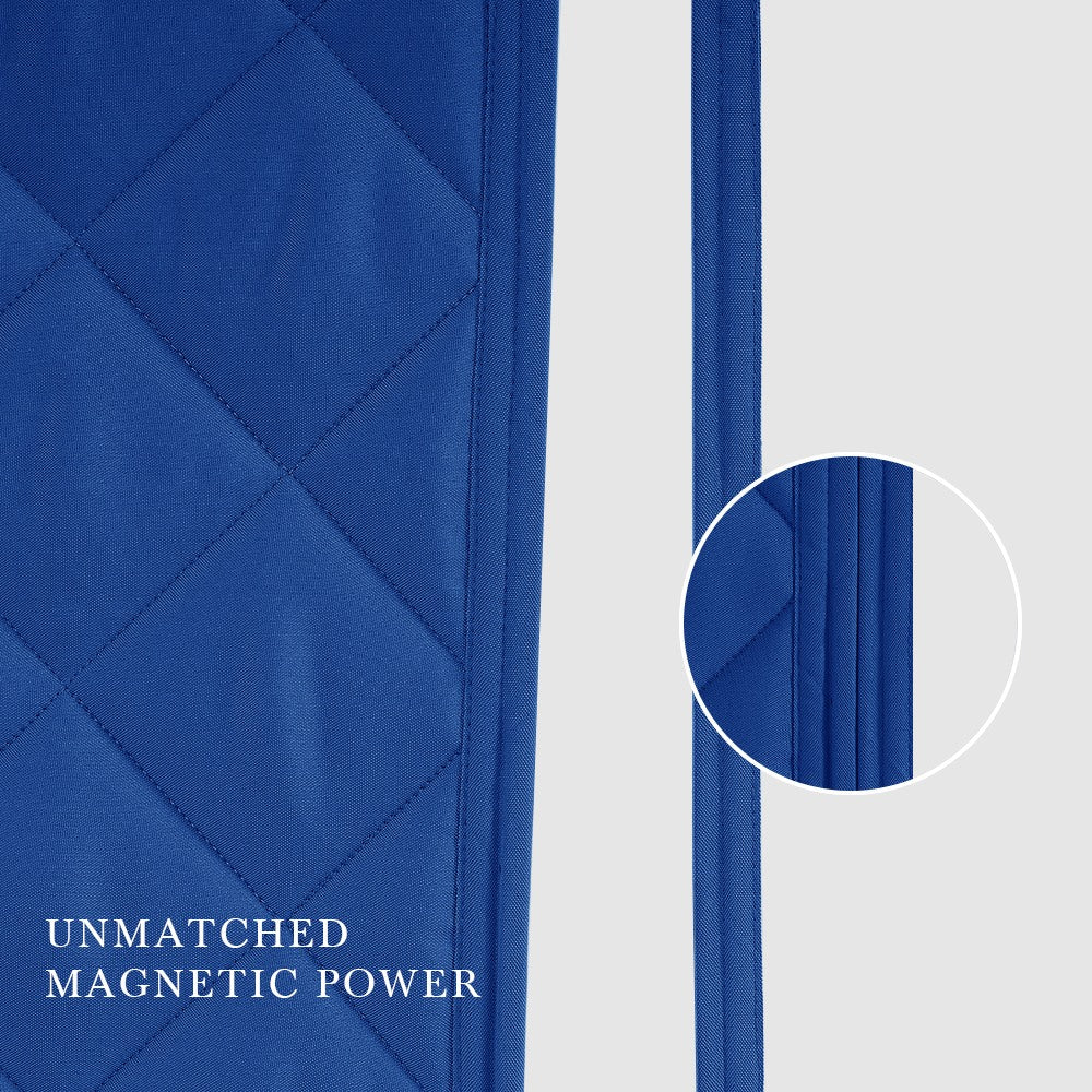Custom Sized Waterproof Clear Tarps Thermal Insulated Curtain For Winter 1 Panel