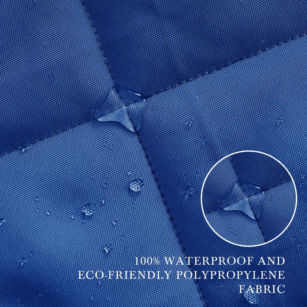 Custom Sized Waterproof Clear Tarps Thermal Insulated Curtain For Winter 1 Panel