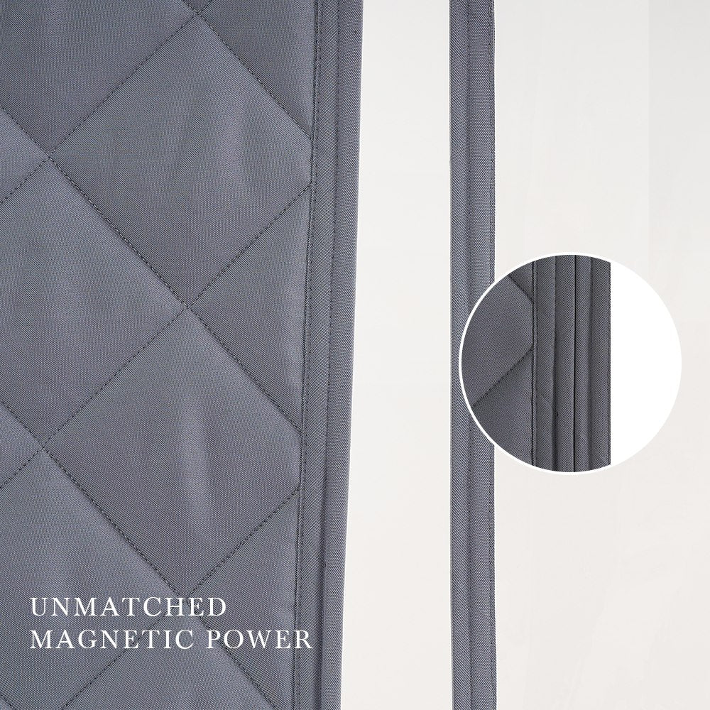 Custom Sized Waterproof Clear Tarps Thermal Insulated Curtain For Winter 1 Panel