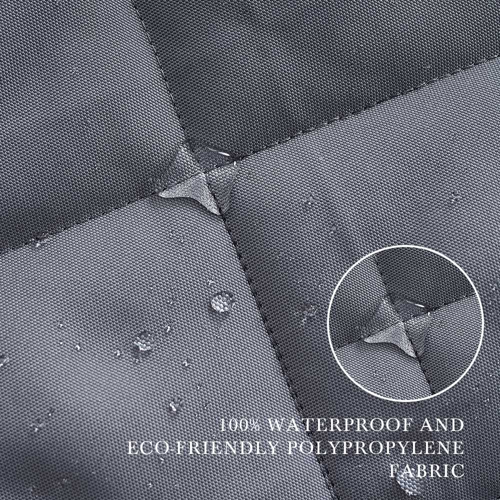 Custom Sized Waterproof Clear Tarps Thermal Insulated Curtain For Winter 1 Panel