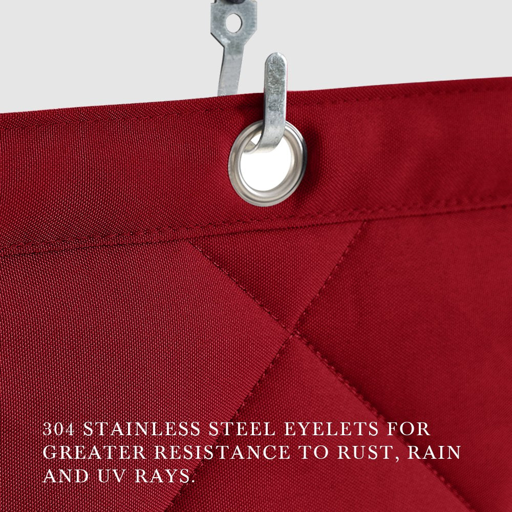 Custom Sized Waterproof Clear Tarps Thermal Insulated Curtain For Winter 1 Panel