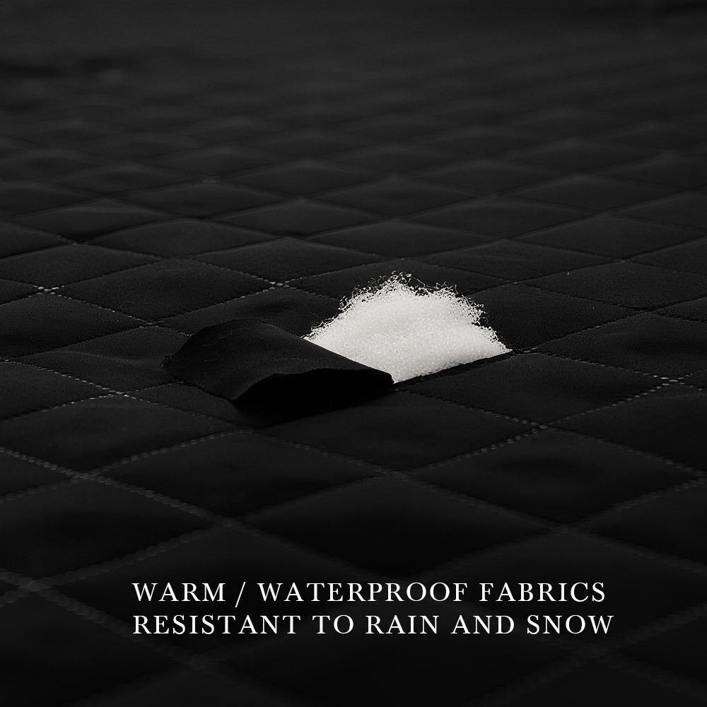 Custom Sized Waterproof Clear Tarps Thermal Insulated Curtain For Winter 1 Panel