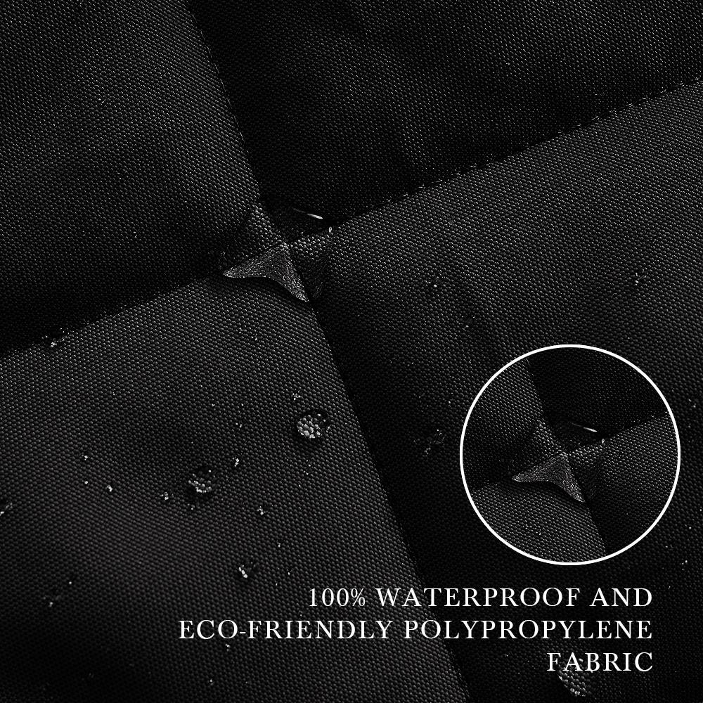 Custom Sized Waterproof Clear Tarps Thermal Insulated Curtain For Winter 1 Panel