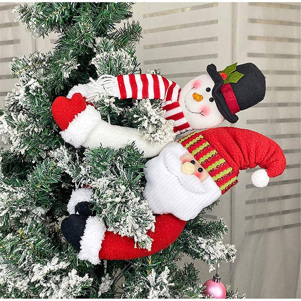1Pc Christmas Santa Claus Snowman Curtain Tiebacks Curtain Buckle Holdbacks KGORGE Store