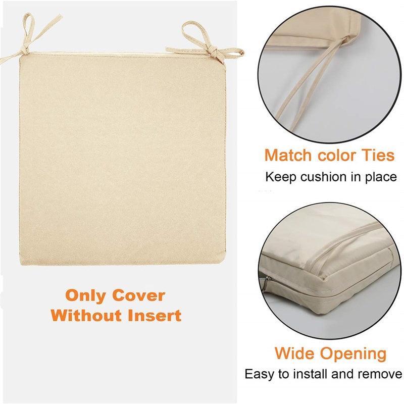 2 Pcs 24x24 Outdoor Sofa Cushion Covers Waterproof KGORGE Store