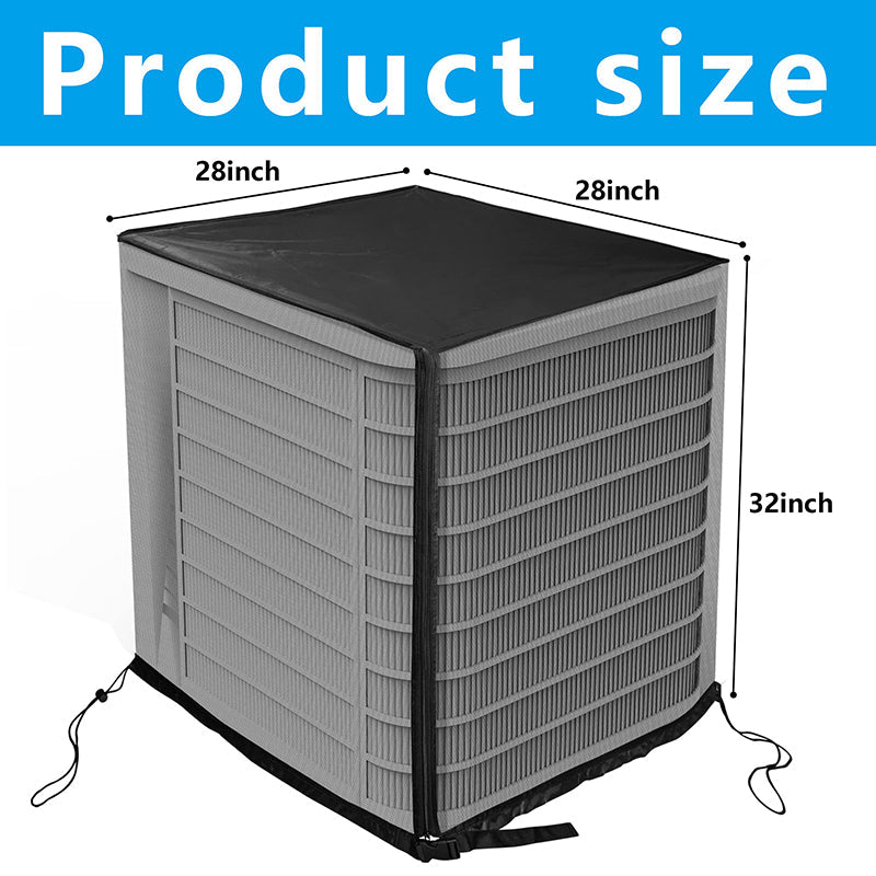 Air Conditioner Covers, AC Mesh Cover with Detachable Waterproof Top KGORGE Store