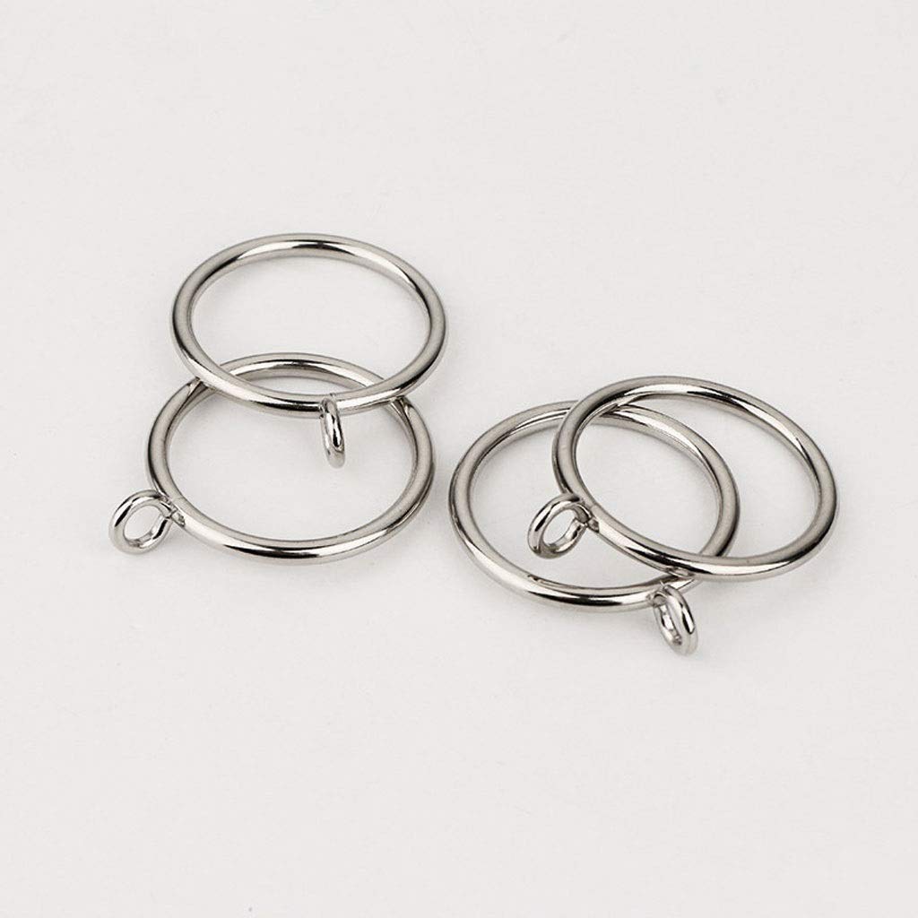 Curtain Rings Eyelets Rings 10 Pcs Hanging Curtains for Bedroom/Living Room KGORGE Store