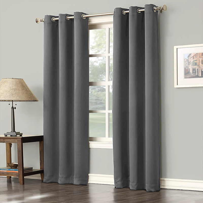 Grommet Noise Reducing Blackout Curtains For Living Room and Bedroom 2 Panels KGORGE Store