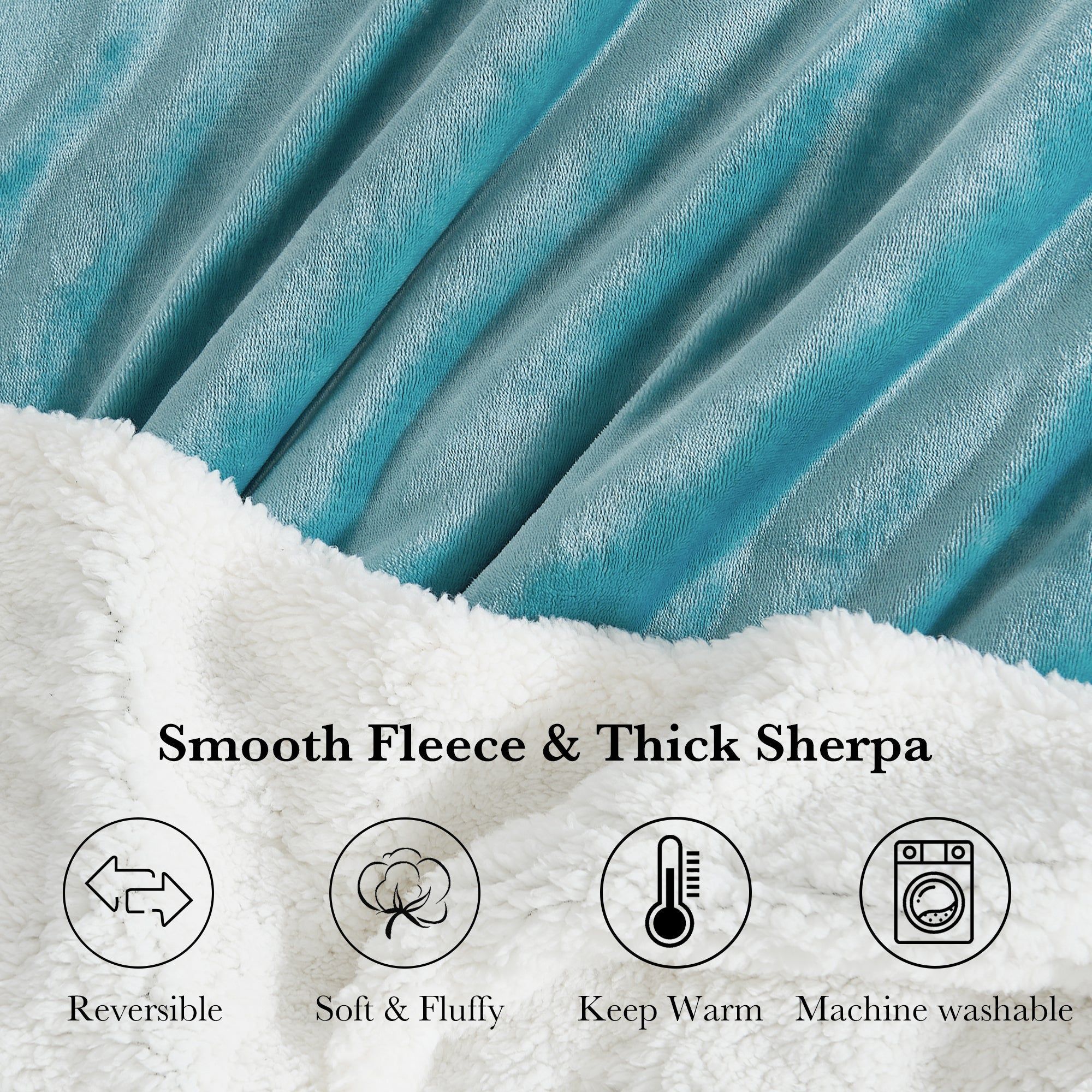 KGORGE Dual Sided Warm Thick Plush Blankets Super Soft Sherpa Blanket for Bed Sofa Chair Travel KGORGE Store
