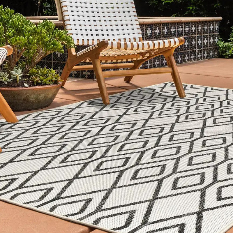 Modern Area Rug for Outdoors, Patio, Backyard, Deck KGORGE Store