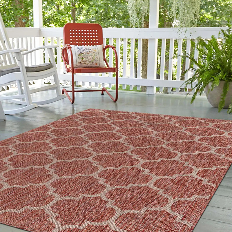 Outdoor Rug Modern Area Rug Large Floor Mat and Rug for Outdoors, Patio, Backyard, Deck KGORGE Store
