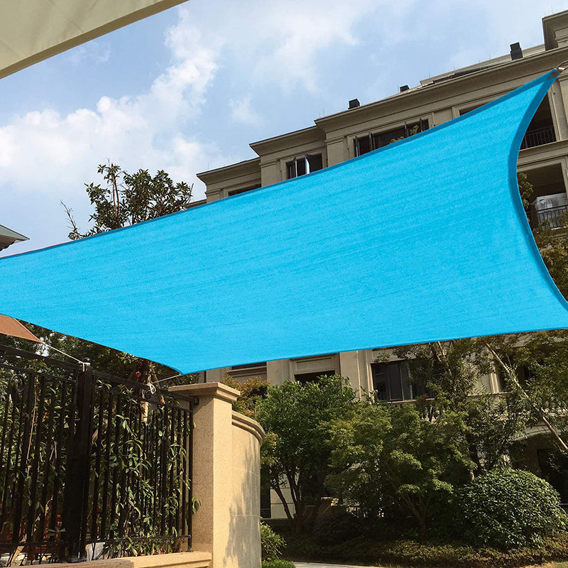 Outdoor Waterproof Sun Shade Sail Opaque Privacy Protection Canopy for